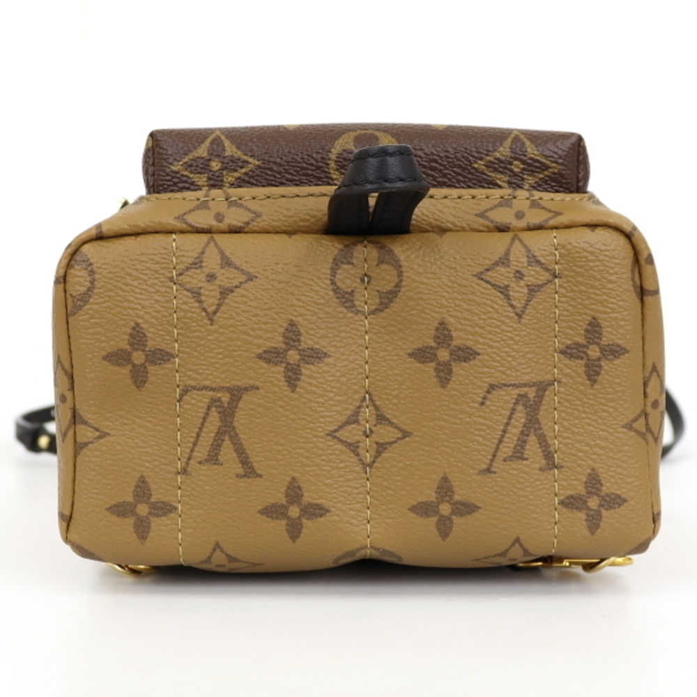 Louis Vuitton Palm Spring Backpack Mini Monogram Reverse Rucksack - Picture 4 of 7